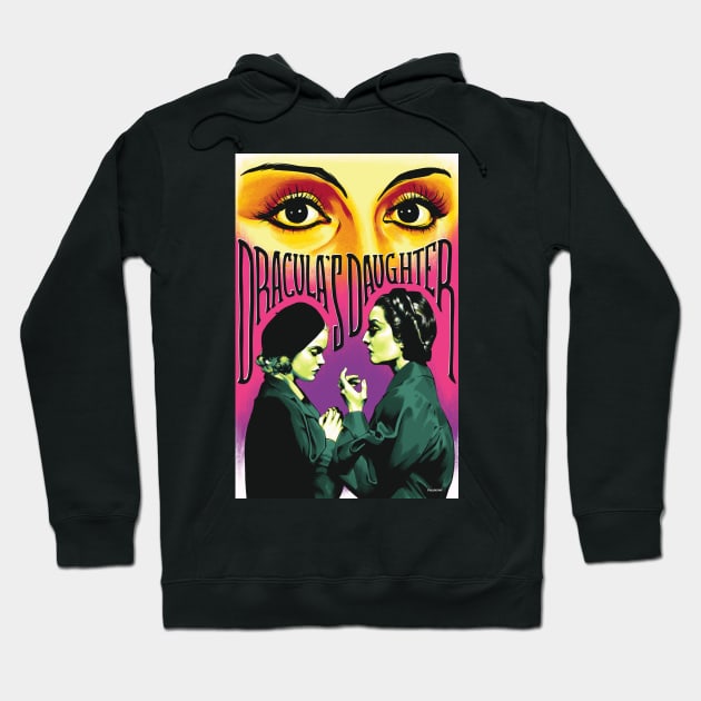 Dracula's Daughter Movie Art Hoodie by PhilRayArt